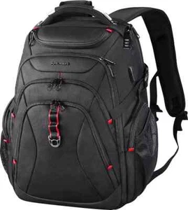 Mochila de viaje para computadora portátil KROSER 17,3 pulgadas XL para computadora con bolsa rígida Saferoom - Imagen 1 de 7