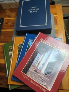 1988 Great American Homes Set of 4 Books with Slipcase US Southern Region - Picture 1 of 10