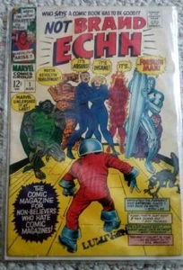 NOT BRAND ECHH #1 1967 Marvel Parodies Itself Severin Kirby Thomas Lee 3.5 VG- - Picture 1 of 1