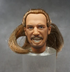 1:6 Maßstab Star Wars Jedi Master Qui Gon Jinn Kopf für benutzerdefinierte 12 Zoll Figur - Bild 1 von 8