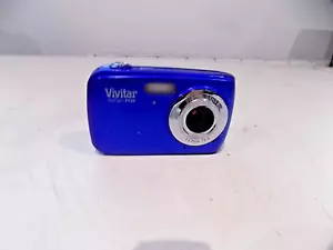 Vivitar ViviCam F126 14.1MP Digital Camera Blue UNTESTED Sold as SPARES - Picture 1 of 7