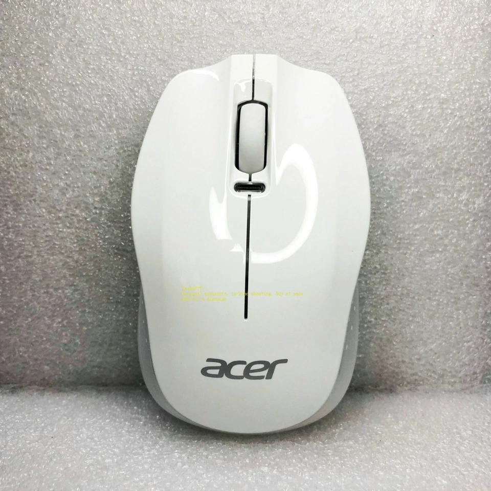New acer wireless Bluetooth mouse NC.20711.009 milk white - Image 1 of 4