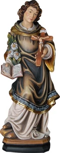 Statua di San Luigi Gonzaga in Legno della Val Gardena Varie Dimensioni - Bild 1 von 1