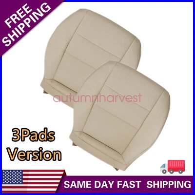 2008-14 fits Mercedes Benz C300 C250 Driver & Passenger Bottom Seat Cover Lt Tan - Image 1 of 4