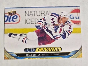 Brian Leetch 2024-25 Upper Deck Series 2 UD Canvas Retired #C250 Odds 1:96 - Picture 1 of 1