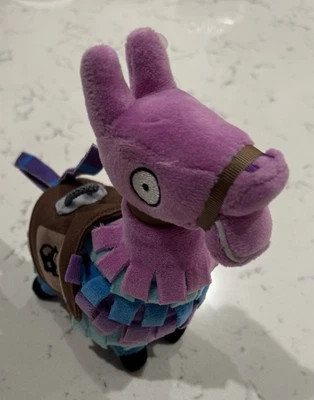 Fortnite Loot Llama Purple Soft Epic Games Russ 8" Plush Stuffed Animal Toy - Image 1 of 4