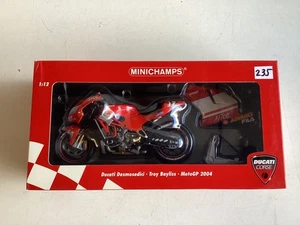 Minichamps Modell 1:12 Ducati Desmosedici Troy Bayliss MotoGP 2004 OVP neu ! - Bild 1 von 8