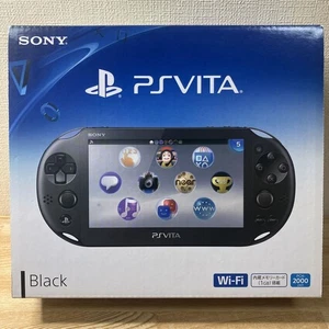 PS Vita PCH-2000 Slim Black Wi-Fi LCD FW:3.74 - Picture 1 of 12