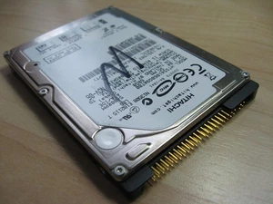 Hitachi HTS541060G9AT00 IDE Hard Drive 60GB 2.5" WinDFT Tested w/ Log #C101CM - Picture 1 of 8