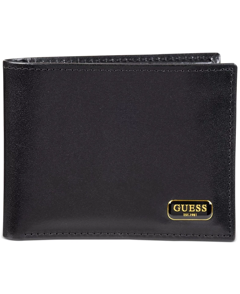 Guess Mens Rfid Chavez Passcase Black - Image 1 of 1
