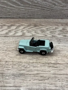 2018 MATCHBOX 1948 WILLYS JEEPSTER GREEN 1:64 DIECAST 2 5/8" CONVERTIBLE CAR - Picture 1 of 6