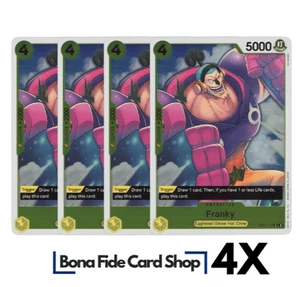 4x Franky OP07-107 R - 500 Years In The Future - One Piece TCG Playset x4 - Picture 1 of 2