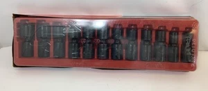 NEW Snap-On 312IPLM 12pc 1/2" Dv 6Pt Metric Shallow Impact Swivel Socket Set NEW - Bild 1 von 7