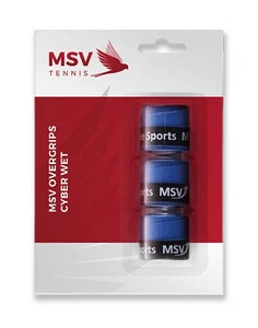 MSV Overgrip Cyber Wet, 3er-Pack, blau - Bild 1 von 2