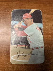1971 Topps Super #32 Johnny Bench (HOF) VG Cincinnati Reds - Picture 1 of 2