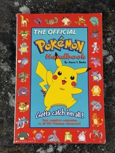 The Official Pokémon Handbook 1999 1st Edition Scholastic Nintendo Vintage NICE! - Picture 1 of 4