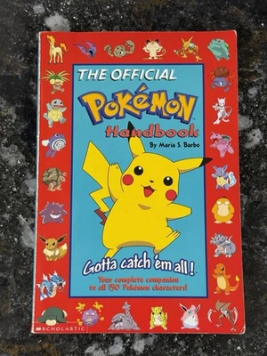 The Official Pokémon Handbook 1999 1st Edition Scholastic Nintendo Vintage NICE! - Image 1 of 4