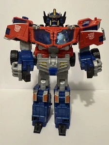 2004 Hasbro Transformers Cybertron Galaxy Force Leader Class Optimus Prime - Picture 1 of 6