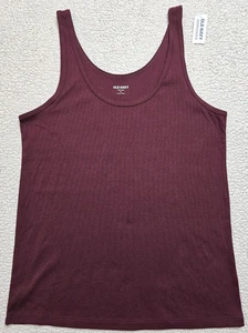 Old Navy Women's Burgundy Maroon Tank Size XL NWT - Picture 1 of 3