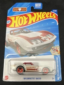 Hot Wheels 1969 CORVETTE RACER, White, 51/250, 2025 This is 2/10 - Picture 1 of 6