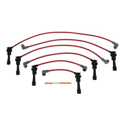 Juego de cables de bujía personalizados MSD Ignition 32709 para 91-96 3000GT y Stealth Foto 1 de 4