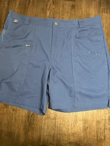 Columbia Shorts Herren 42x8 PFG blau Bahama Angeln Cargo Performance Stretch UPF - Bild 1 von 4
