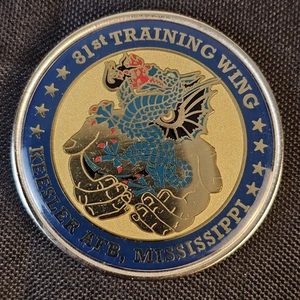 Moneda 81st Training Wing Keesler AFB Mississippi Force Support Challenge - Imagen 1 de 8