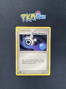 Juego de cartas coleccionables Pokémon eliminación de energía 2 EX rubí y zafiro 80/109 MP regular. - Imagen 1 de 3