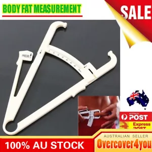 OZ Body Fat Measurement Testing Caliper Skinfold Skin Fold Gym Weight Loss Test - Picture 1 of 6