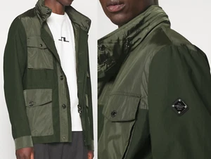 J.Lindeberg Dafoe Primo Parka Hooded Coat Caban Desert Field-Jacket/Coat - Picture 1 of 12