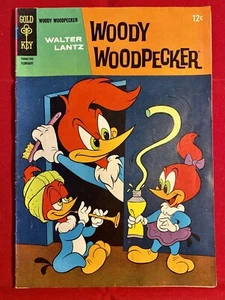Libro de historietas vintage Gold Key Walter Lantz Woody Woodpecker #95 febrero 1967 bien estado - Imagen 1 de 4