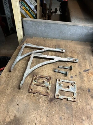 Home Comfort Kitchen Cook Stove Range Cast Iron Tray Shelf Brackets Mount Parts - Image 1 of 4