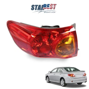 Red Tail Lights Fit For Toyota Corolla 2009-2010 Lamps LH/Driver Halogen Rear - Bild 1 von 10