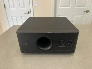 Yamaha YST-FSW050 Low Profile Compact Home Theater Powered Subwoofer Tested - Picture 1 of 11