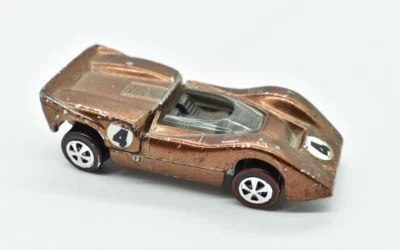 Hot Wheels - McLAREN M6A, 1968 Redline, Brown, Black Interior, USA - Image 1 of 4