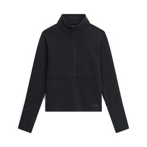 Spyder Speed Fleece 1/2 Zip Women's Winter Jacket, Black, Large - Picture 1 of 4