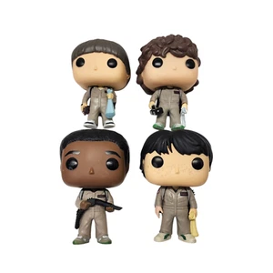Stranger Things Ghostbusters Halloween Funko Pop Lot of 4 Dustin Mike Lucas Will - Picture 1 of 10