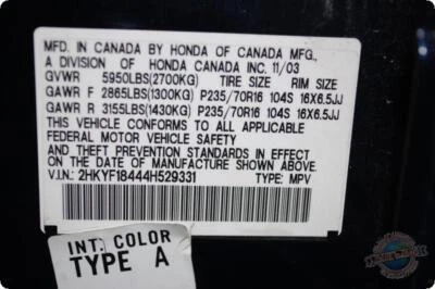 Módulo de refrigeración usado se adapta a: Honda Pilot 2004 ventilador ventilador temporizador tablero derecho grado A Foto 1 de 4