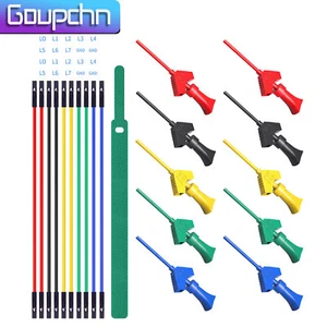 Goupchn 10PCS Mini Grabber SMD IC Test Hook Clip Jumper Probe for Logic Analyzer - Picture 1 of 11