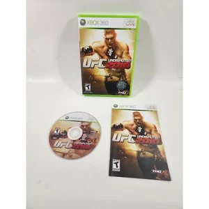 UFC 2010 Undputed (2010) für Microsoft Xbox 360 mit Anleitung in gutem Zustand. - Bild 1 von 2
