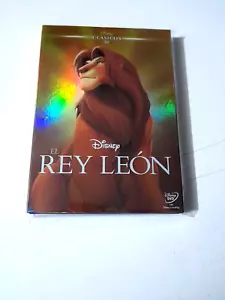 DVD "EL REY LEON" SLIPCOVER +FUNDA CARTON WALT DISNEY CLASICOS 32 - Imagen 1 de 2