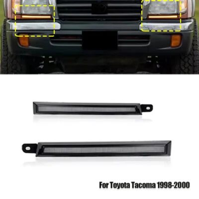 LED antiniebla dinámica de funcionamiento diurno con luces de giro para Toyota Tacoma 1998-2000 Foto 1 de 4
