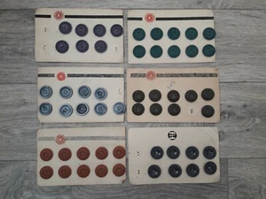 Six Sets Soviet Vintage Buttons. USSR Original - Picture 1 of 12