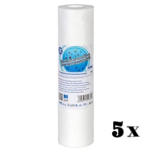 5 x 10 Micron Genuine Aquafilter sediment cartridge water filter size 10" - Picture 1 of 5