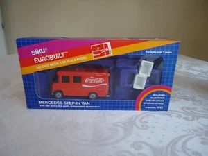 SIKU 1/55 Scale Eurobuilt Coca-Cola Mercedes Step-In Van No. 1912 - Picture 1 of 5