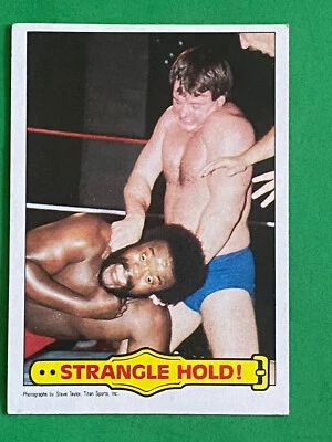 1985 Topps WWF - Roddy Piper, Junkyard Dog #40 (RC) - Image 1 of 2