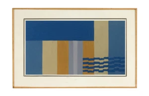 GOUACHE PROJET DE DECORATEUR TAPIS EPOQUE ART DECO 1930 (77) - Picture 1 of 2