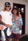 Drummer Tommy Lee of Motley Crue musician Eddie Van Halen at - 1992 Old Photo