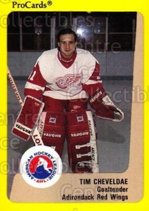 1989-90 ProCards AHL #326 Tim Cheveldae