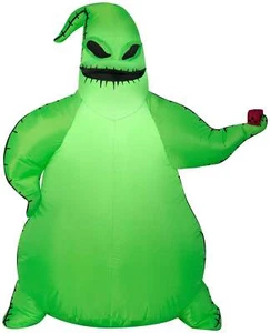 Gemmy 3,5ft luftgeblasen aufblasbar grün Oogie Boogie Disney - Bild 1 von 1